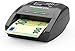 Detectalia D7X - Detector automático de billetes falsos para las divisas EUR, GBP, CHF, PLN, CZK y SEK con 100% detección. No necesita ser actualizado para la divisa EUR - 14 x 12 x 6 cm