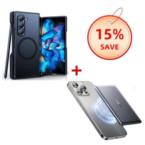 TORRAS Samsung Galaxy Z Fold 6 Case & MiniMag Power Bank——Buy Together to Save 15%