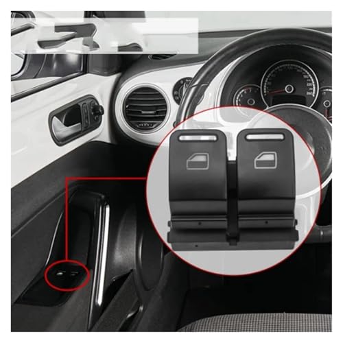 Bouton de commande pour vitres électriques VW Beetle Cabriolet 2013-2019 - 5