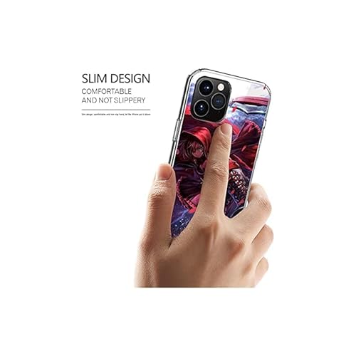 Phone Case Ruby Cover Rwbys Compatible With Ip 14 13 12 11 X Xs Xr 8 7 6 6S Plus Pro Max Mini 2020 Se Galaxy Note S9 S10 S20 Ultra Plus, Transparent #TOP1