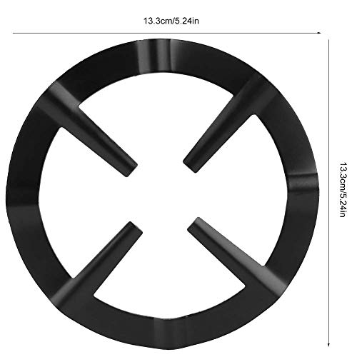 2 Pack Pot Rack, Black Moka Coffee Pot Shelf, Stainless Iron Wok Ring Pots And Pans Organizer Round Stove Pot Holder Gas Range Support Rack Stand For Kitchen #TOP5