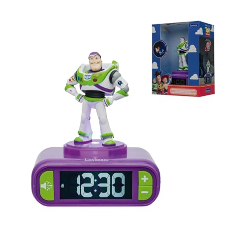 Réveil veilleuse Toy Story Buzz l'Eclair pour illuminer la chambre des enfants avec style