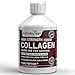 Collagen Liquid 10000mg, Hydrolysed Peptides - Hyaluronic Acid, Biotin, Silica, Vitamin C, Vitamin B12 - Healthy Skin, Hair, Nails, Joints, Muscles - Grass Fed Bovine - Liquid Collagen for Women & Men