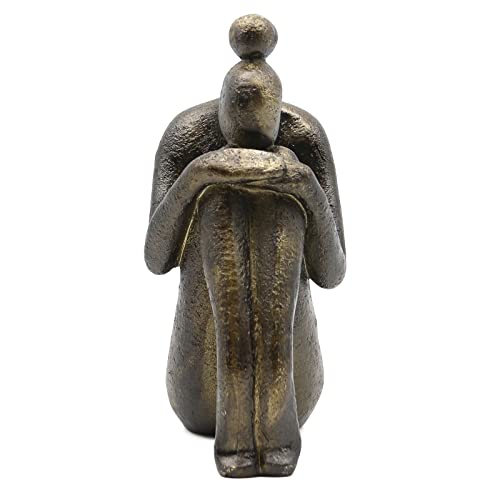 Lukitas GIRL BOOKEND Unique Decorative Girl Thinker Bookends thumb #6