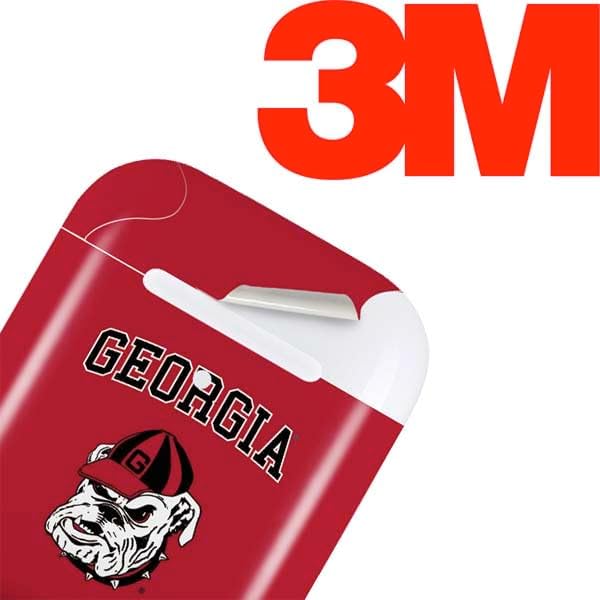 Skinit Decal Audio Skin Compatible with Apple AirPods - Officially Licensed University of Georgia Bulldogs Logo Design