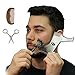 Tame’s Deluxe Beard Shaper Kit - for Well Groomed Men - Beard Shaping Tool for Precise Styling - Natural Pear Wood Comb for Proper Grooming - Pointy Scissors for Accurate Cuts - Storage Gift Box