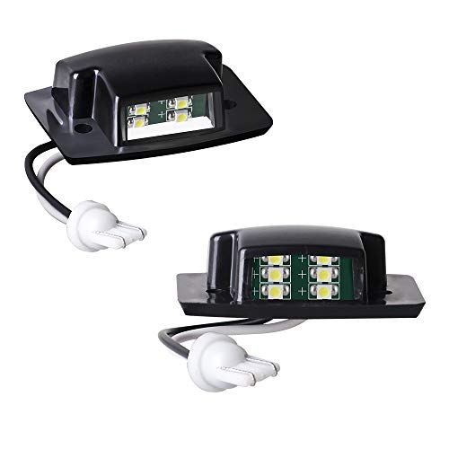 MOFORKIT LED License Plate Light White Compatible with 1994-2002 Dodge Ram 1500 2500 3500