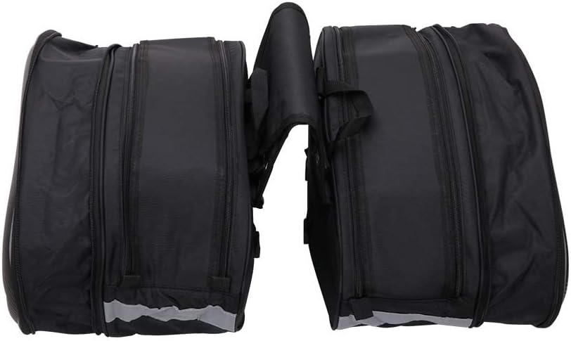 Motorcycle Saddlebags Panniers Waterproof Travel Luggage Bags 36L-58L Expandable Capacity For Sports Motorbike