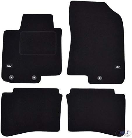 J&J AUTOMOTIVE - Tappeti In Velluto Su Misura Per Jeep Grand Cherokee 2005-2010, Set 4 Pezzi, Antiscivolo E Fonoassorbenti - 4