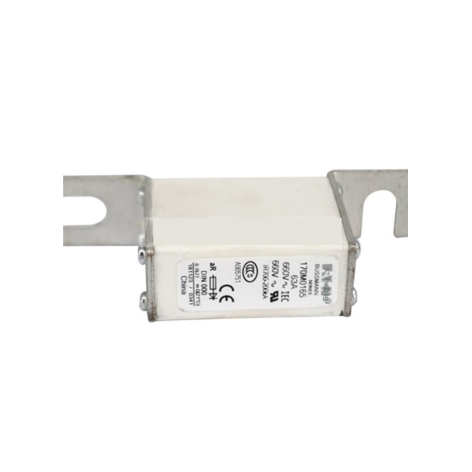 Fusible 170M0165 pour armoires électriques et onduleurs industriels