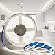KSIBNW COB LED Streifen 5M, Selbstklebend 12V LED Strip Weiß 6000K Licht Band 5mm Breite CRI90+ 320LEDs/m Flexibel Strip Lights für Home Dekoration, Küche, Schlafzimmer, Ohne Netzteil