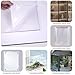 2 Pcs Polycarbonate Clear Plastic Sheet, 24
