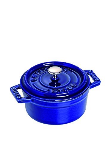 Staub Mini Round Cocotte, Dark Blue, 0.25 qt. - Dark Blue by Staub