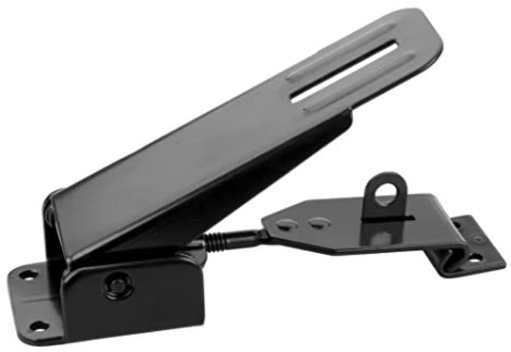 Photo 1 of JR Products Black 11845 Fold Down Camper Latch & Catch (6)