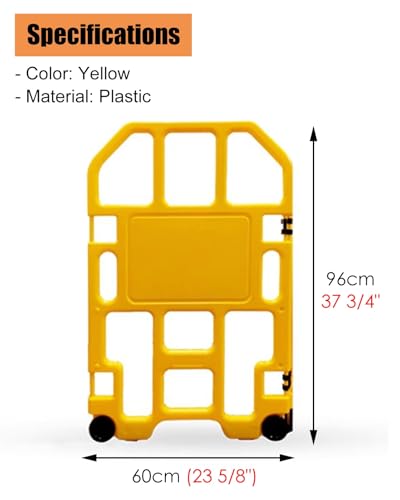 Barrière de sécurité mobile rétractable et clôture de contrôle pliable - 4