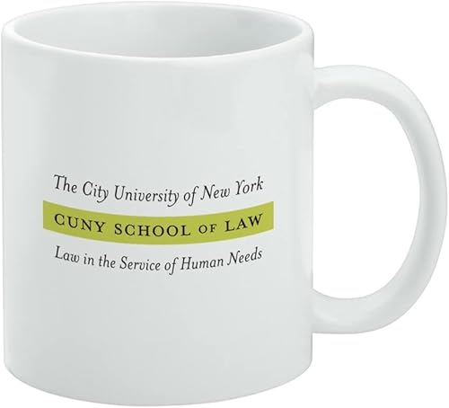 Vista 255 de Taza de cerámica con el logotipo principal de la Universidad de St. John, taza de regalo novedosa para café, té y bebidas calientes, 11oz, blanca