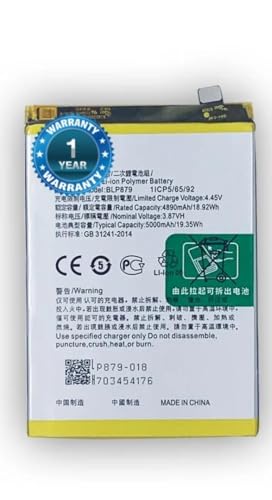 Image of Original BLP879 Battery for Oppo A96 5000mAH Battery with 1 Year Warranty** (N127)