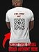 Personalized QR code Follow Me Unisex T-shirt/Viral Instagram T-shirt/Scan Me Social Media Shirt- Quipo Handmade T-Shirt Series - Funny T-Shirts Gifts (M)