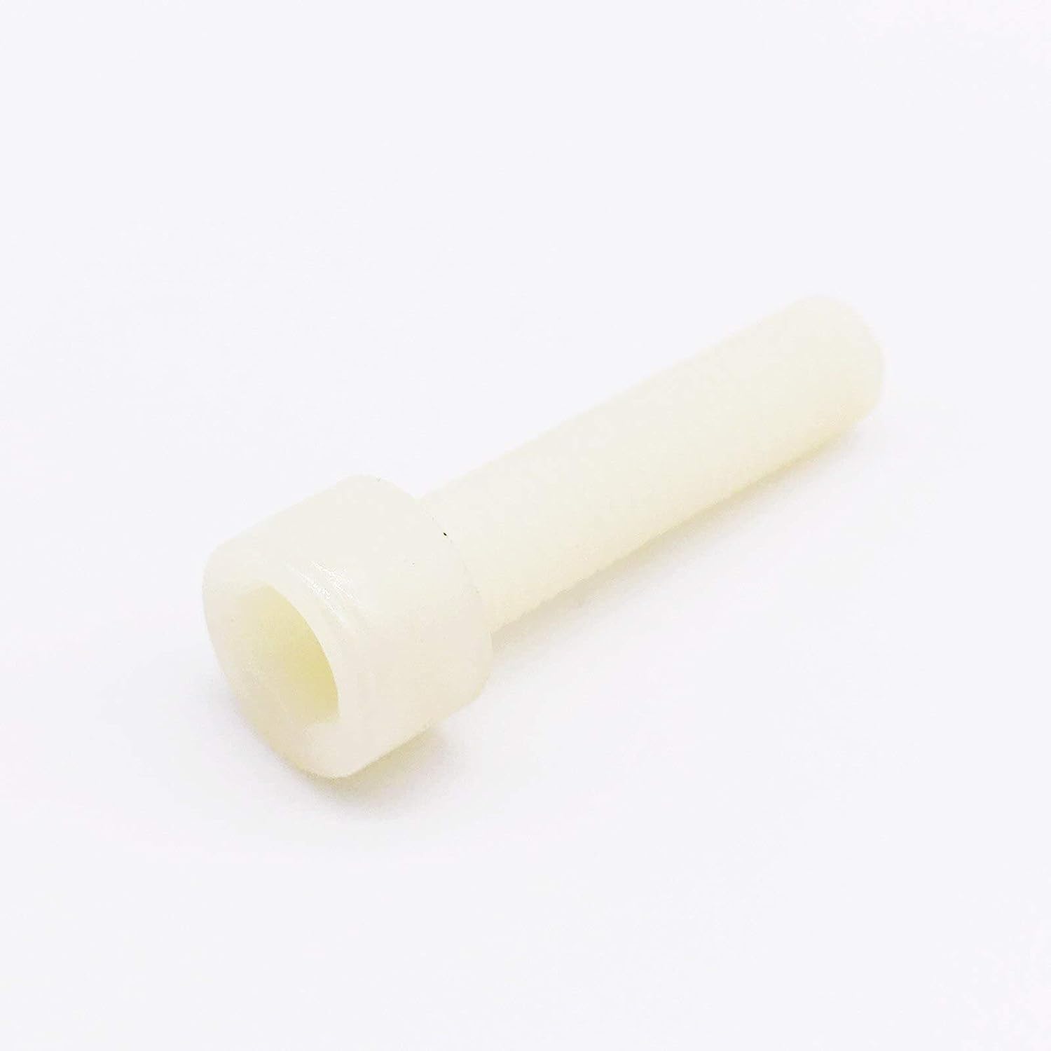Pernos de anclaje de expansión, anclaje de pared, Pernos M6/M8 Tornillos de cabeza hueca hexagonal Perno de nailon Blanco roto Paquete de 100 pernos de anclaje (Longitud: 8 mm, Tamaño: M6) (Color : 5m