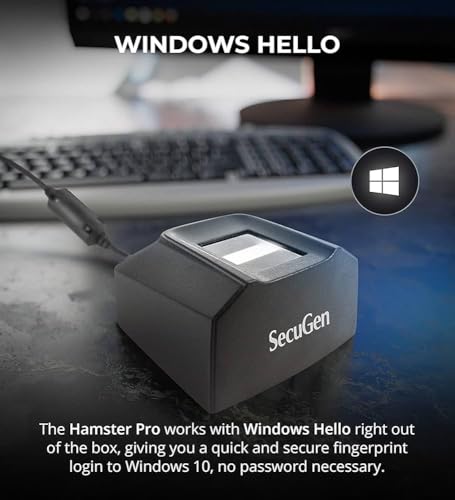 Image of Secugen Hamster HU20 /Pro20-AP Biometric Finger Print USB Scanner | Without RD Service | Only for Non-aadhar Related Use
