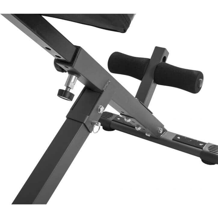 Generisch 9010051 Premium Rückenstrecker Rückentrainer verstellbar Hyperextension Bauch Rückenmuskulatur Fitness Studio Kraftsport für Frauen und Männer