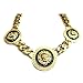 Galham - New Basketball Wives Love and Hip Hop Atlanta Rihanna 16" L Celebrity Inspired Lion Head Chain Link Necklace