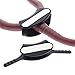 2 Pack - Yoke Stethoscope ID Tag for Cardio Steth Sizes - Blank with Write on Surface for Customizing and Personalizing (Compatible with Cardio/Cardiology) by Specialist ID (Black)