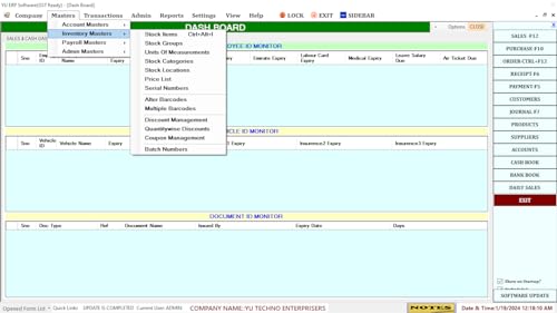 YU SOFTWARE YU RETAIL OFFLINE POS BILLING CUM ACCOUNTING SOFTWARE LIFE TIME NO AMC POLICY - Image 6