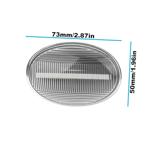 Luces LED intermitentes de alta visibilidad ámbar 12V para Mini Cooper R55 R56 4