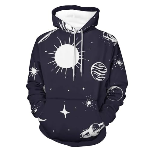 Pull homme femme S à capuche résistant au froid et au vent urbain