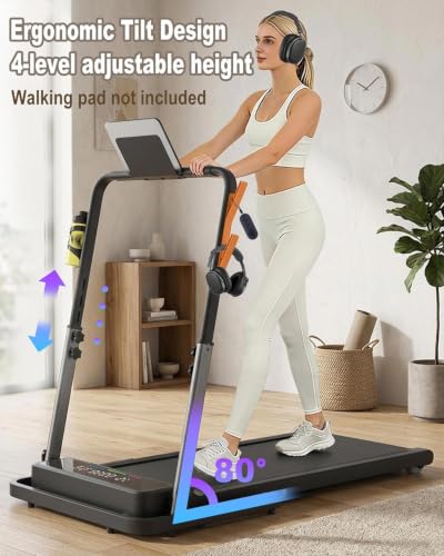 Walking Pad Handle Bar Only, Adjustable & Foldable Treadmill Handrail 2 Walking Pad Handle Bar Only, Adjustable & Foldable Treadmill Handrail - Image 2