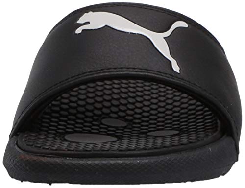 Puma Unisex-Child Cool Cat Slide Sandal, Sport-Black-White, 1 Little Kid #TOP1