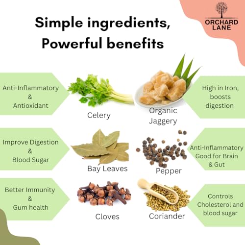 Image of Orchard Lane Tomato Ketchup | Sweetened with Jaggery, No Added Sugar | 90% Real Tomato Content | Preservative Free Low Calorie Healthy Sauce | Family Ketchup for Kids & Adults | Value Pack | 600g x 2