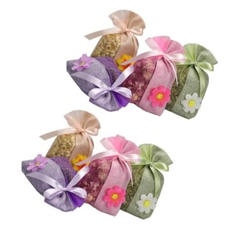 16 pcs pequeñas bolsas sachet con cordón para auto miniatura 2