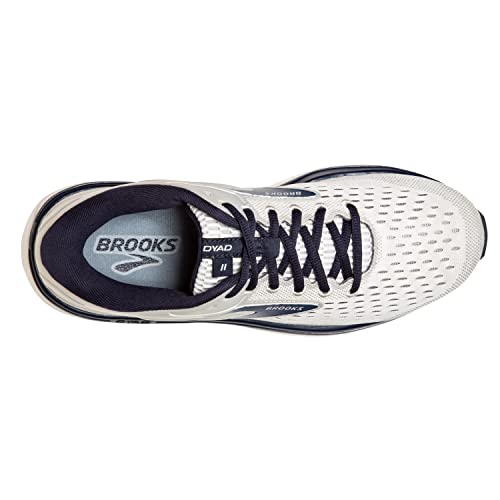Brooks Men's Dyad 11 Running Shoe - Antarctica/Grey/Peacoat - 12.5 X-Wide #TOP4