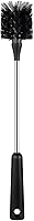 HUMUTA 15 Inch Stainless Steel Bottle Brush Cleaner - Long Handle Scrubber for Water Bottles, Wine Glasses, Mugs, Tumblers & Decanters