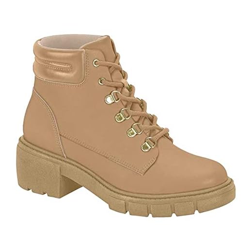 Bota Coturno Casual Feminino Cano Baixo Bico Redondo Beira Rio 9077.202