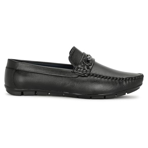 Image of TROTUS Men's Loafer for Men | Stylish & Comfortable with Soft Cushioned Insole | Hand-Stitched Design for Trendy