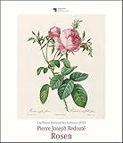 DuMonts Botanisches Kabinett – Rosen von P.J. Redouté – Kunstkalender 2023 – Wandkalender im Hochformat 34,5 x 40 cm