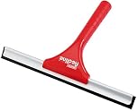 Draper Redline Window Cleaning Equipment | 250 mm Rubber Blade Squeegee | Plastic Handle Window Cleaner | 68427