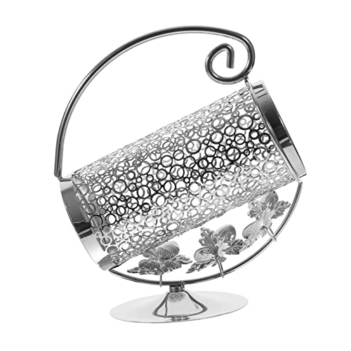 Veemoon Garrafeira De Ferro Artesanato Ferro Forjado Prata