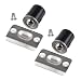 Drive in Ball Catch with Strike Plate for Closet Doors, Satin Nickel, 13/16 Inch x 1-1/8 Inchs,Die-cast, Adjustable Tension Ball ，Pack of 2