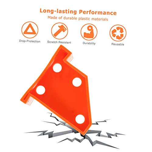 Foytoki 20Pcs Floor Gasket Laminate Flooring Tie Rod Tool Tile Spacers Floor Spacers T Floor Spacers Wood Flooring Installation Tools Floor Installation Tool Floor Installation Kit Plastic #TOP5