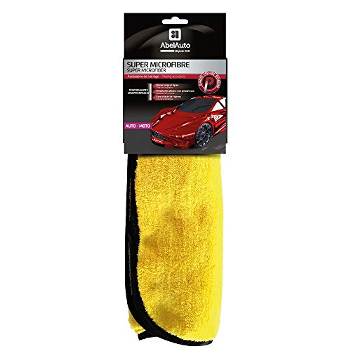 Microfibre de lustrage pro ABELAUTO 40x40 pour l'entretien du dimanche et la finition de votre auto