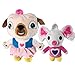Hao-zhuokun 30 cm Cartoon Pug Dog E 17 cm Mouse Patata Peluche Peluche Giocattolo Chip E Patate Giocattoli di Peluche Kid Natale Regalo di Compleanno Bambino Accompagnare Giocattolo
