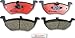 Brembo P24085N Rear Disc Brake Pad