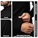 X RAY Mens Turtleneck, Soft Slim Fit Pullover Top, Basic Turtle Neck Sweater for Men, Black, Small