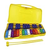 アルミニウム合金25トーングロッケンシエルキロフォン子供のためのミュージカル教育おもちゃです。 パッケージに含まれるもの: 1ピース木琴 2個のマレット 1ピースケース あなたはキロフォンを使って音楽のシンプルな部分を演奏し、素敵な音は子供たちに幸福と喜びをもたらします。 子供の目と手の調整能力を同時に育成するのに最適です。 持ち運びに便利なハンドヘルドケースですので、どこでも演奏しやすいです。 下の部分に三つの「脚」が付いています。もっと楽に練習できます。　　　　　　　　　　　　　＊Seika...