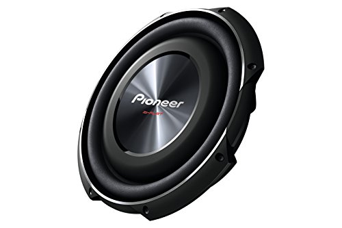 Pioneer TS-SW3002S4 - Subwoofer de Poca Profundidad (1500 W, tamaño de 30 cm, impedancia de 4 Ohm) Negro