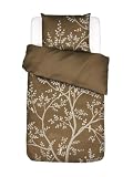 ESSENZA Lucienne - Bettwäsche - Satin - 140x200/220 cm - Slate Brown